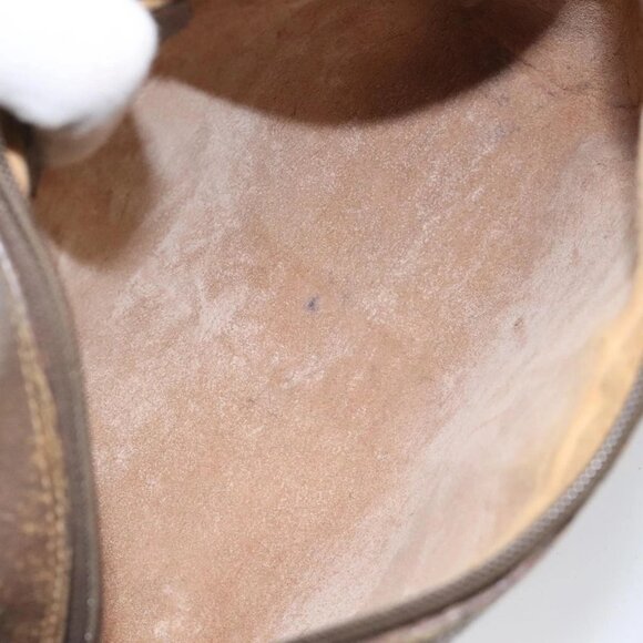 GUCCI GG Supreme Web Sherry Line Clutch Bag PVC Beige 89 01 012 Auth 112826 - Picture 13 of 16